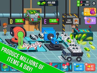 Screenshot 9: Tap Tap Factory: idle tycoon