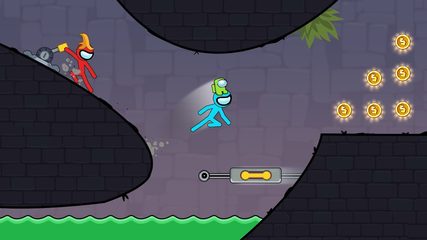 Screenshot 7: Stickman Red boy and Blue girl