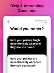 Screenshot 22: Would you Rather? Dirty Adult