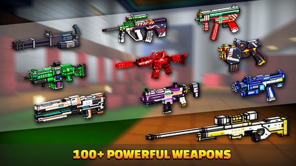 Screenshot 5: Cops N Robbers:Pixel Craft Gun