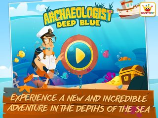 Screenshot 1: Archaeologist - Deep Blue