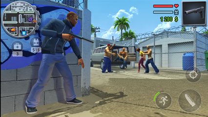 Screenshot 2: Gangs Town Story
