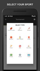 Screenshot 1: Winner - Tournament Maker App, League Manager