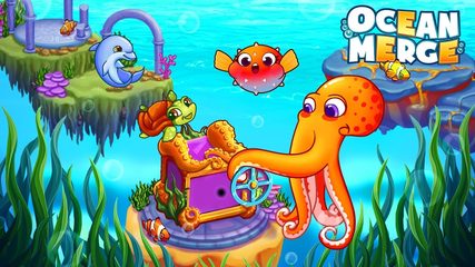 Screenshot 1: Ocean Merge