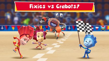 Screenshot 1: Fixies vs Crabots: Kid Games!