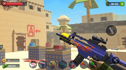 Screenshot 4: Pixel Combat: Zombies Strike