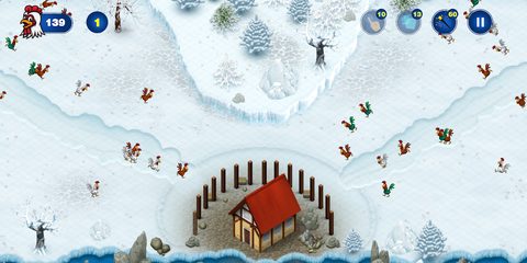 Screenshot 2: Chicken Frenzy - Save the Farm