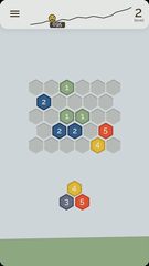 Screenshot 1: Merge 2048 Hexa Puzzle