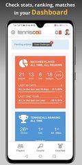Screenshot 1: TennisCall: Tennis Player app