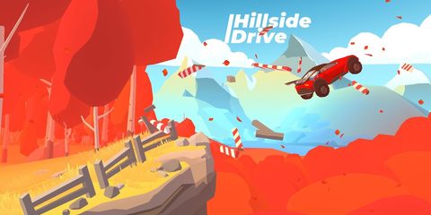 Screenshot 1: Hillside Drive: car racing