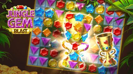 Screenshot 3: Jungle Gem Blast: Wild Jewels