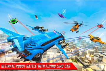 Screenshot 2: Limo Robot Car Game:Robot Game