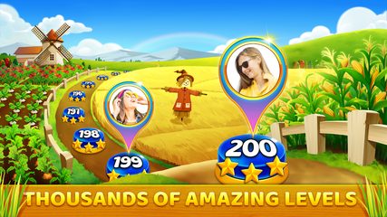 Screenshot 4: Pyramid Solitaire - Farm Trip