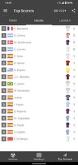 Screenshot 6: Live Scores for La Liga Santander 2021/2022