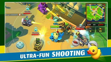 Screenshot 3: PvPets: Tank Battle Royale Gam