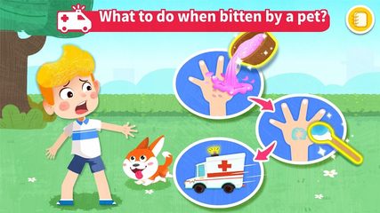 Screenshot 8: Baby Panda's Emergency Tips