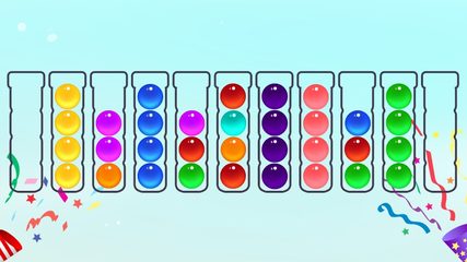 Screenshot 5: Bubble Sort Color Puzzle