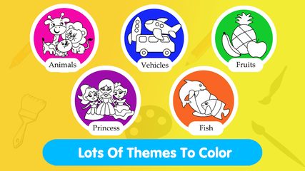 Screenshot 4: Baby Coloring Games for Kids