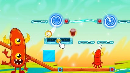 Screenshot 5: Alarmy & Monsters: physics puzzle game