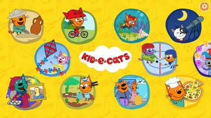 Screenshot 1: Kid-E-Cats. Educational Games