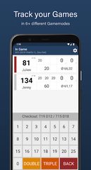 Screenshot 1: Pro Darts Counter