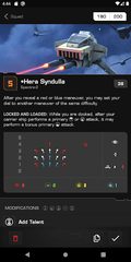 Screenshot 6: Star Wars X-Wing Second Edition Squad Builder