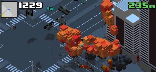 Screenshot 1: Smashy Road: Wanted 2 9+