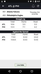 Screenshot 2: Live Scores & Odds