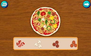 Screenshot 4: Dino Pizza  - Cooking games