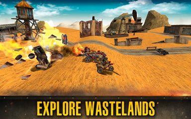Screenshot 2: Dead Paradise Car Race Shooter