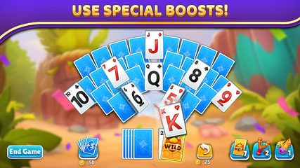 Screenshot 3: Puzzle Solitaire - Tripeaks Escape with Friends