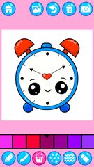 Screenshot 4: Cute Kawaii Colouring Book for Kids with Glitters
