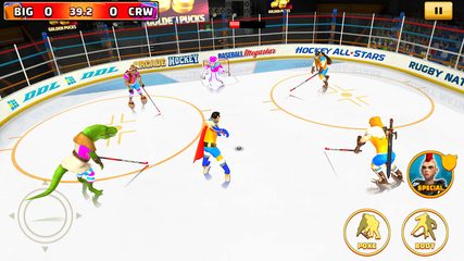 Screenshot 2: Arcade Hockey 21