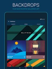 Screenshot 11: Backdrops - Wallpapers