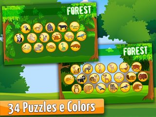 Screenshot 10: Forest - Kids Coloring Puzzles