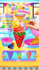 Screenshot 4: Rainbow Cone Dessert Maker