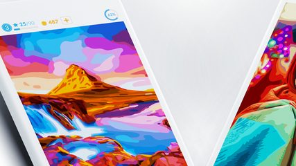 Screenshot 2: April Coloring - Oil Painting