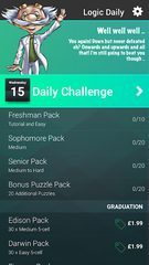 Screenshot 2: Logic Puzzles Daily - Solve Logic Grid Problems