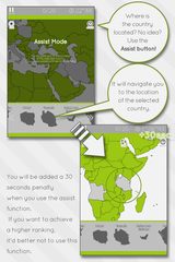 Screenshot 3: Enjoy Learning World Map Puzzle