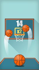 Screenshot 1: Basketball FRVR - Dunk Shoot