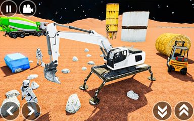 Screenshot 1: Space City Construction Games