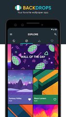 Screenshot 1: Backdrops - Wallpapers