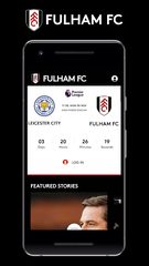 Screenshot 1: Official Fulham FC App