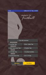 Screenshot 10: Analysis for Football