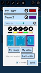 Screenshot 4: Futsal Tactic Board