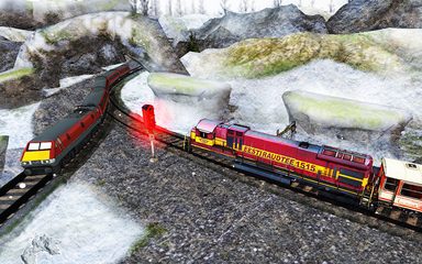 Screenshot 4: Uphill Train Simulator 3D