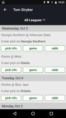 Screenshot 8: Live Scores & Odds