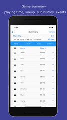 Screenshot 5: SubTime: playing time and sub tracking for coaches