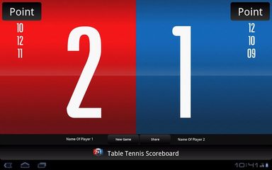 Screenshot 7: Table Tennis Scoreboard