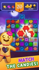 Screenshot 1: Spooky Cookie Party : Sweet Blast Puzzle Games